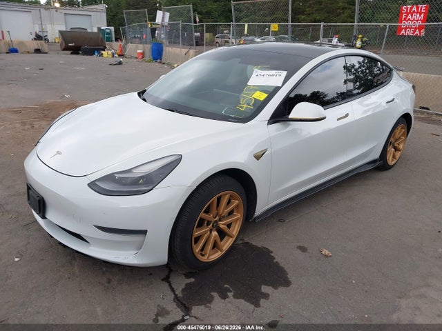 Aukcja sprzedaży 2021 Tesla Model 3 Standard Range Plus Rear-wheel Drive, vin: 5YJ3E1EA7MF048320, numer aukcji: 45476019