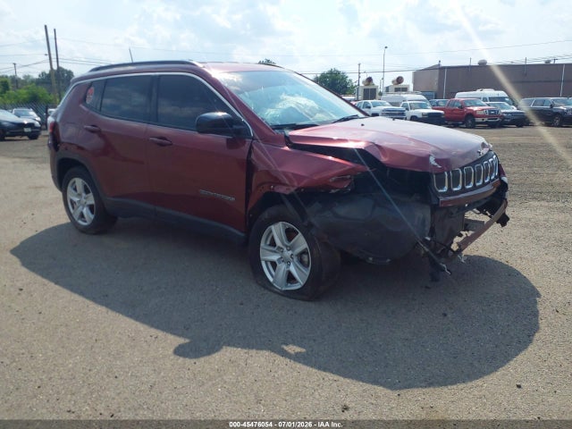 Aukcja sprzedaży 2022 Jeep Compass Latitude 4x4, vin: 3C4NJDBB7NT181410, numer aukcji: 45476054