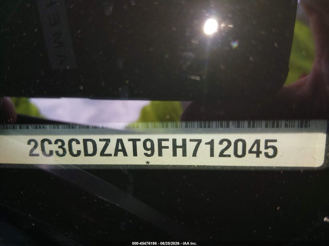 Aukcja sprzedaży 2015 Dodge Challenger R/t, vin: 2C3CDZAT9FH712045, numer aukcji: 45476198