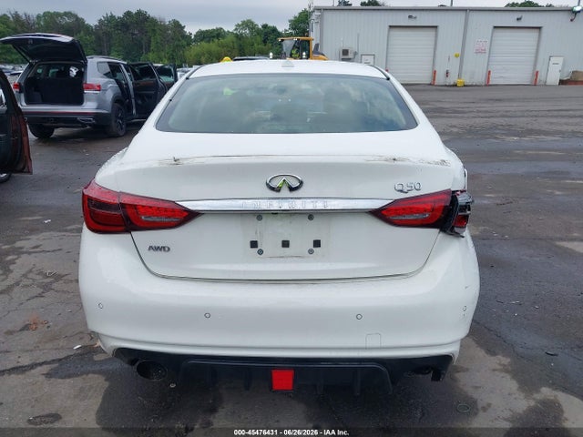Продажа на аукционе авто 2021 Infiniti Q50 Luxe Awd, vin: JN1EV7BR4MM750949, номер лота: 45476431