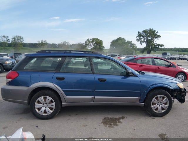 2008 Subaru Outback (natl) მანქანა იყიდება აუქციონზე, vin: 4S4BP60C487341840, აუქციონის ნომერი: 45476433