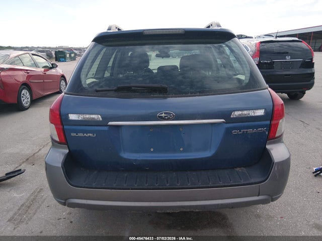 2008 Subaru Outback (natl) მანქანა იყიდება აუქციონზე, vin: 4S4BP60C487341840, აუქციონის ნომერი: 45476433