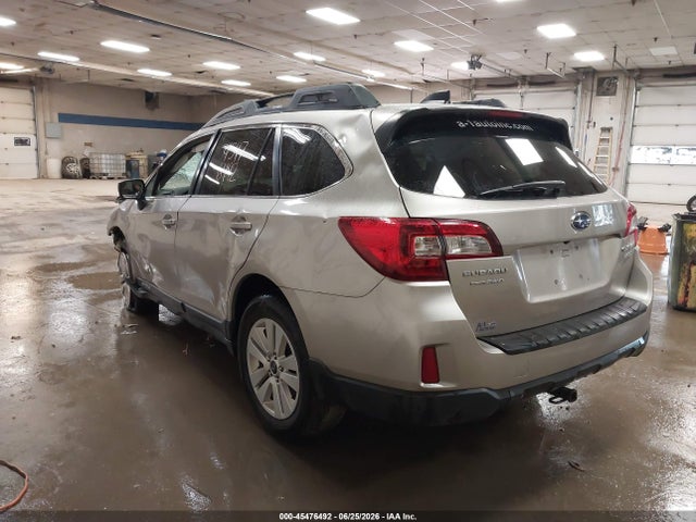 45476492 :رقم المزاد ، 4S4BSACC3G3228061 vin ، 2016 Subaru Outback 2.5i Premium مزاد بيع