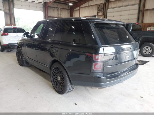 45476544 :رقم المزاد ، SALGS2SV9JA511725 vin ، 2018 Land Rover Range Rover 3.0l V6 Supercharged Hse مزاد بيع