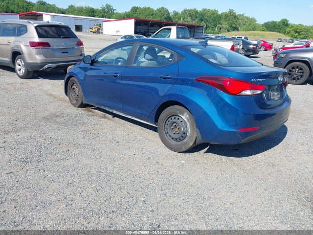 2016 Hyundai Elantra Se მანქანა იყიდება აუქციონზე, vin: KMHDH4AE3GU543143, აუქციონის ნომერი: 45476598