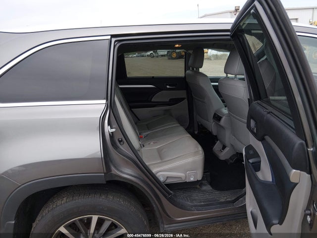 Toyota Highlander Xle 2017 5TDJZRFH5HS390596 Image 8