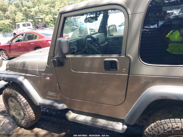 Продажа на аукционе авто 2003 Jeep Wrangler Sport, vin: 1J4FA49S33P332653, номер лота: 45476603