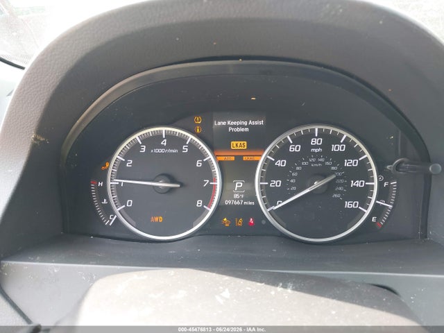 45476813 :رقم المزاد ، 5J8TB4H74HL014494 vin ، 2017 Acura Rdx Advance Package مزاد بيع