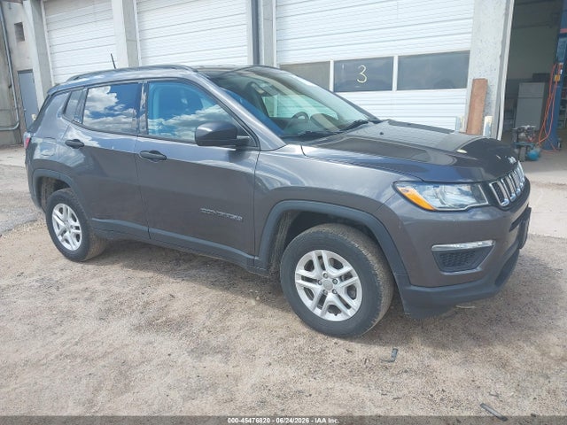 Aukcja sprzedaży 2018 Jeep Compass Sport 4x4, vin: 3C4NJDAB8JT392238, numer aukcji: 45476820