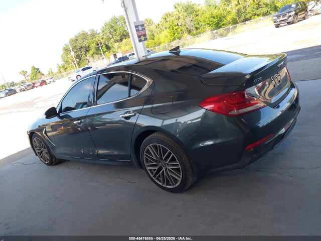 Продажа на аукционе авто 2020 Genesis G70 2.0t Rwd, vin: KMTG64LA4LU048737, номер лота: 45476885