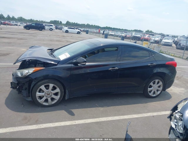 2013 Hyundai Elantra Limited მანქანა იყიდება აუქციონზე, vin: 5NPDH4AE3DH239031, აუქციონის ნომერი: 45476956