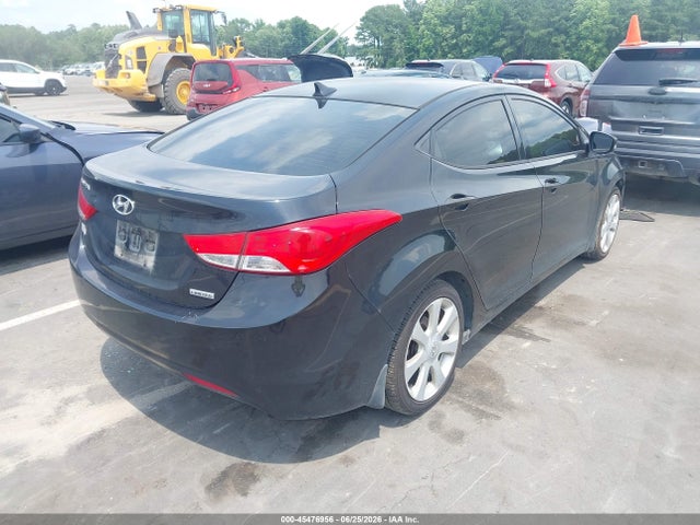 2013 Hyundai Elantra Limited მანქანა იყიდება აუქციონზე, vin: 5NPDH4AE3DH239031, აუქციონის ნომერი: 45476956