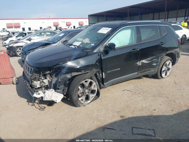2021 Jeep Compass Limited 4x4 მანქანა იყიდება აუქციონზე, vin: 3C4NJDCB2MT517347, აუქციონის ნომერი: 45477082