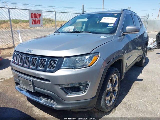 2020 Jeep Compass Limited 4x4 მანქანა იყიდება აუქციონზე, vin: 3C4NJDCB4LT127221, აუქციონის ნომერი: 45477144