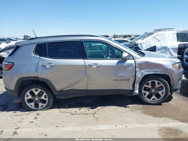 2020 Jeep Compass Limited 4x4 მანქანა იყიდება აუქციონზე, vin: 3C4NJDCB4LT127221, აუქციონის ნომერი: 45477144