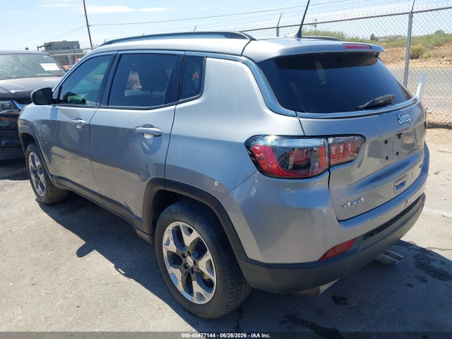 2020 Jeep Compass Limited 4x4 მანქანა იყიდება აუქციონზე, vin: 3C4NJDCB4LT127221, აუქციონის ნომერი: 45477144