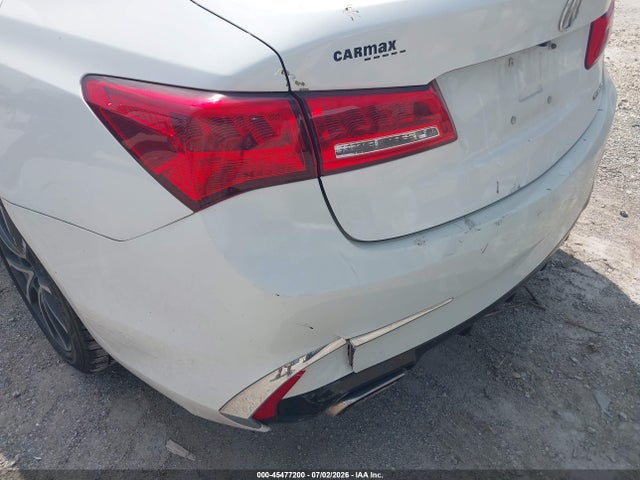 45477200 :رقم المزاد ، 19UUB3F52JA003107 vin ، 2018 Acura Tlx Tech Pkg مزاد بيع