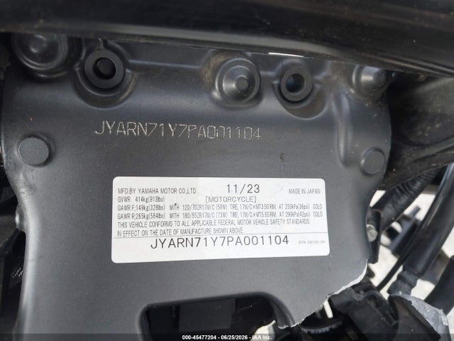 Yamaha Mt09 C 2023 JYARN71Y7PA001104 Image 10