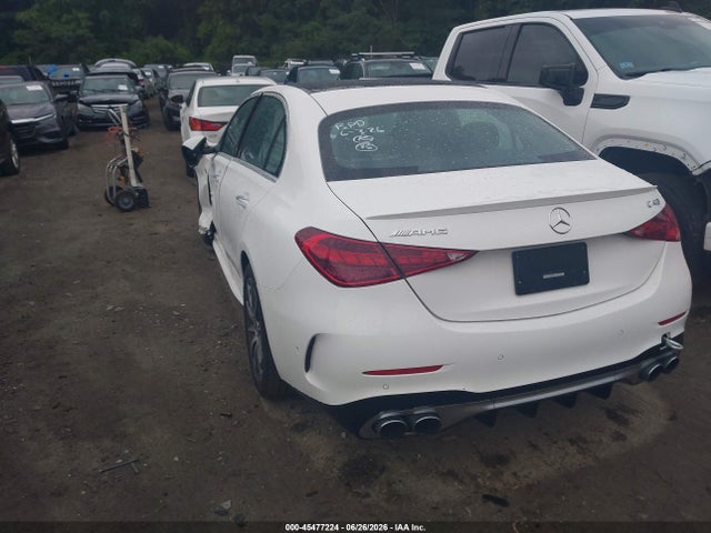 Продажа на аукционе авто 2024 Mercedes-benz Amg C 43 4matic, vin: W1KAF8HB3RR198045, номер лота: 45477224