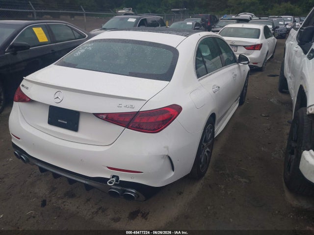 Продажа на аукционе авто 2024 Mercedes-benz Amg C 43 4matic, vin: W1KAF8HB3RR198045, номер лота: 45477224