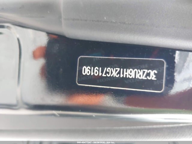 3CZRU6H12KG719190 Honda HR-V SPORT