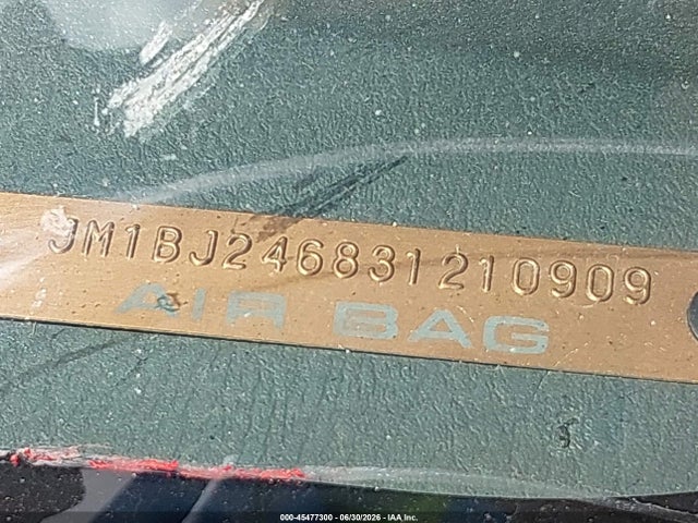 Auction sale of the 2003 Mazda Protege5, vin: JM1BJ246831210909, lot number: 45477300