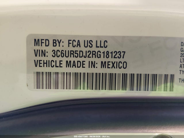Dodge RAM 2500 2024 3C6UR5DJ2RG181237 Image 9