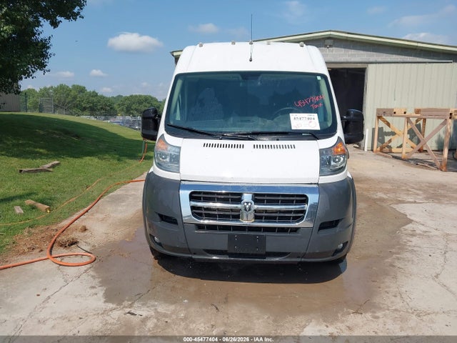 2016 Ram Promaster 2500 High Roof მანქანა იყიდება აუქციონზე, vin: 3C6TRVDG2GE110712, აუქციონის ნომერი: 45477404