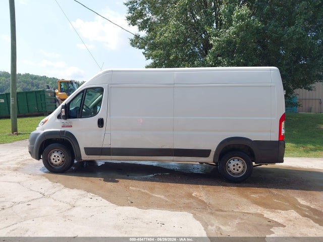 2016 Ram Promaster 2500 High Roof მანქანა იყიდება აუქციონზე, vin: 3C6TRVDG2GE110712, აუქციონის ნომერი: 45477404