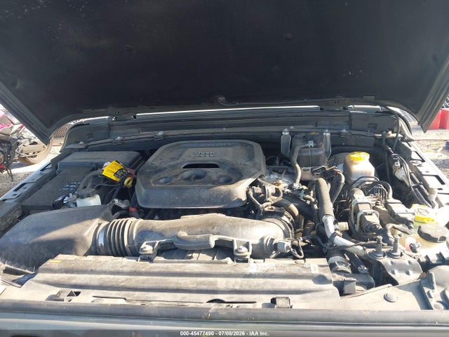 45477490 :رقم المزاد ، 1C4HJXENXMW563976 vin ، 2021 Jeep Wrangler Unlimited Sahara Altitude 4x4 مزاد بيع