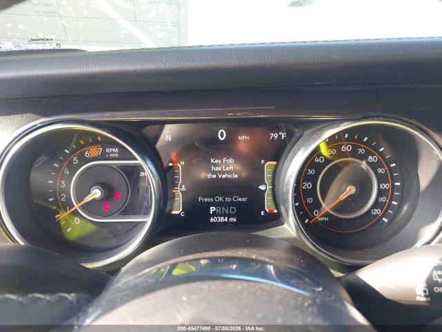 45477490 :رقم المزاد ، 1C4HJXENXMW563976 vin ، 2021 Jeep Wrangler Unlimited Sahara Altitude 4x4 مزاد بيع