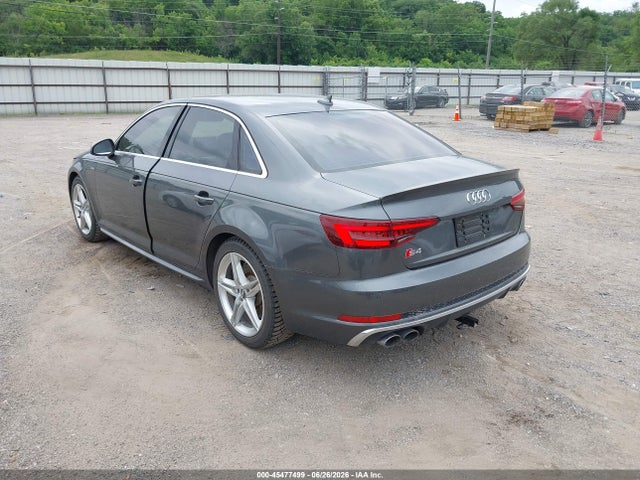 Продажа на аукционе авто 2018 Audi S4 3.0t Premium Plus, vin: WAUC4BF49JA011871, номер лота: 45477499