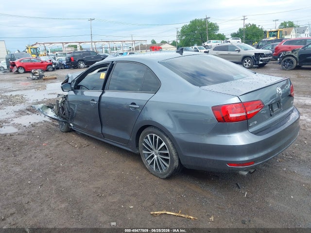 Auction sale of the 2015 Volkswagen Jetta 1.8t Sport, vin: 3VWD17AJ3FM215938, lot number: 45477509
