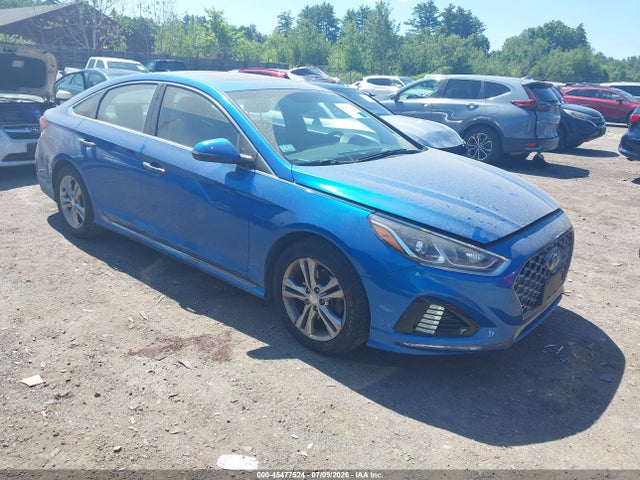 2018 Hyundai Sonata Sport მანქანა იყიდება აუქციონზე, vin: 5NPE34AF2JH598863, აუქციონის ნომერი: 45477524