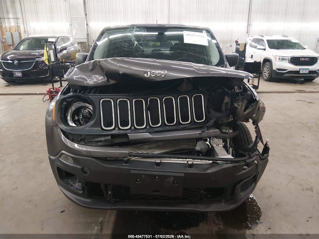 2016 Jeep Renegade Sport მანქანა იყიდება აუქციონზე, vin: ZACCJBAT1GPD71042, აუქციონის ნომერი: 45477531