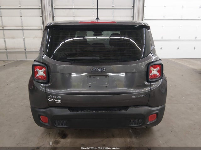 2016 Jeep Renegade Sport მანქანა იყიდება აუქციონზე, vin: ZACCJBAT1GPD71042, აუქციონის ნომერი: 45477531