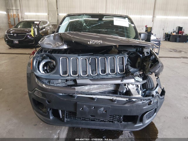 2016 Jeep Renegade Sport მანქანა იყიდება აუქციონზე, vin: ZACCJBAT1GPD71042, აუქციონის ნომერი: 45477531