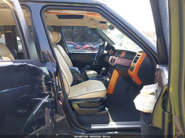 Продаж на аукціоні авто 2005 Land Rover Range Rover Hse, vin: SALME11455A180547, номер лоту: 45477553