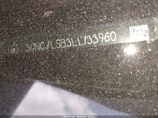 45477651 :رقم المزاد ، 3GNCJLSB3LL133960 vin ، 2020 Chevrolet Trax Fwd Lt مزاد بيع