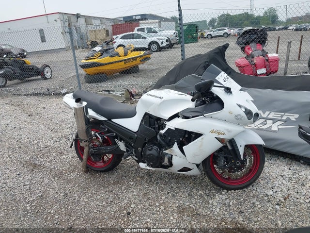 45477698 :رقم المزاد ، JKBZXNA197A017980 vin ، 2007 Kawasaki Zx1400 A مزاد بيع
