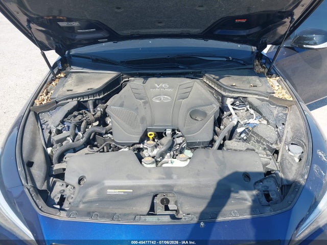 45477742 :رقم المزاد ، JN1EV7CP0RM600163 vin ، 2024 Infiniti Q50 Sensory مزاد بيع