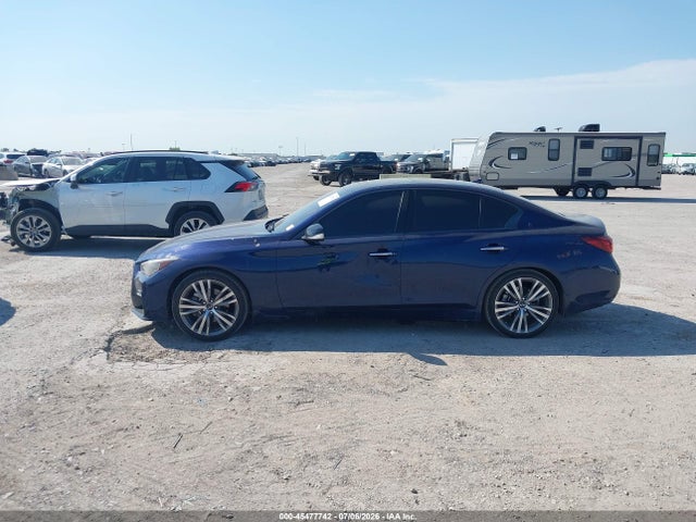 45477742 :رقم المزاد ، JN1EV7CP0RM600163 vin ، 2024 Infiniti Q50 Sensory مزاد بيع