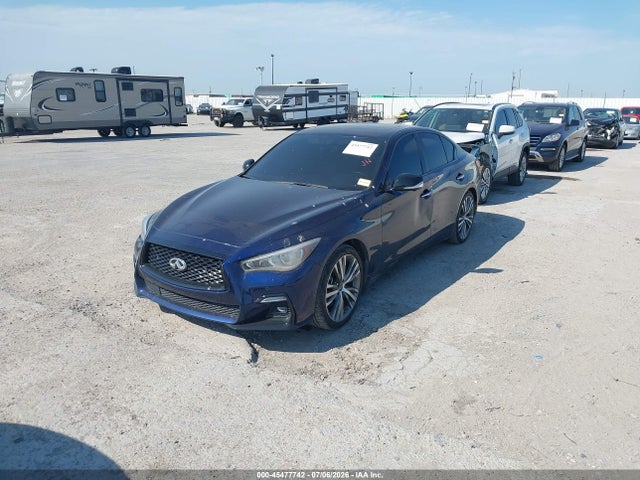 45477742 :رقم المزاد ، JN1EV7CP0RM600163 vin ، 2024 Infiniti Q50 Sensory مزاد بيع