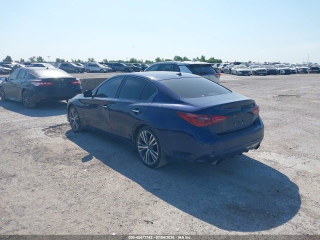 45477742 :رقم المزاد ، JN1EV7CP0RM600163 vin ، 2024 Infiniti Q50 Sensory مزاد بيع