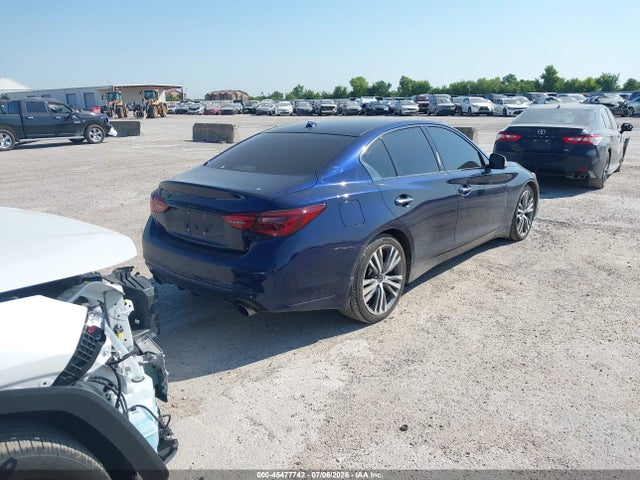 45477742 :رقم المزاد ، JN1EV7CP0RM600163 vin ، 2024 Infiniti Q50 Sensory مزاد بيع