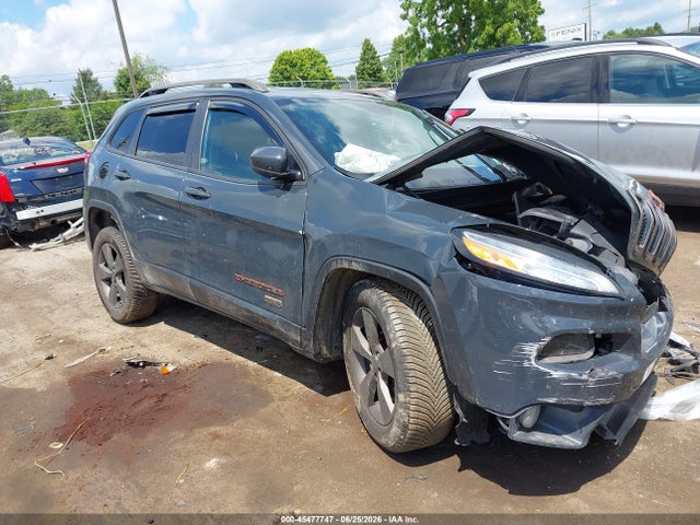 Продаж на аукціоні авто 2016 Jeep Cherokee 75th Anniversary, vin: 1C4PJMCB4GW300177, номер лоту: 45477747