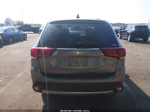 2018 Mitsubishi Outlander Se მანქანა იყიდება აუქციონზე, vin: JA4AZ3A39JZ040038, აუქციონის ნომერი: 45477860