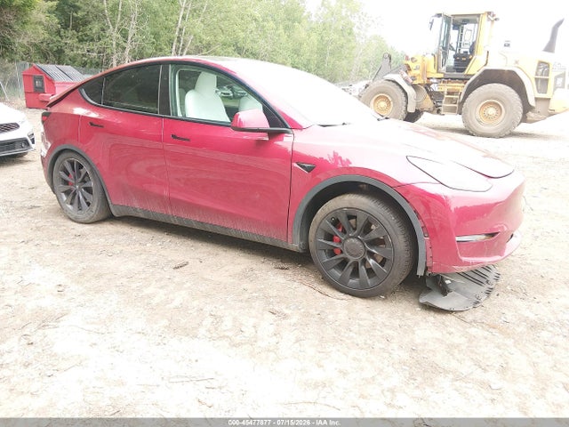 Auction sale of the 2024 Tesla Model Y Performance Dual Motor All-wheel Drive, vin: 7SAYGDEF7RF043061, lot number: 45477877