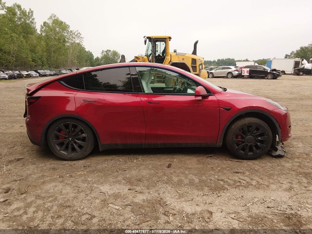 Auction sale of the 2024 Tesla Model Y Performance Dual Motor All-wheel Drive, vin: 7SAYGDEF7RF043061, lot number: 45477877