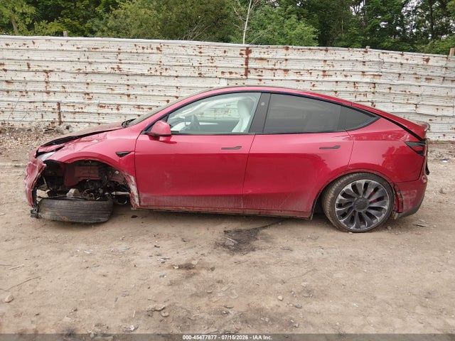 Auction sale of the 2024 Tesla Model Y Performance Dual Motor All-wheel Drive, vin: 7SAYGDEF7RF043061, lot number: 45477877